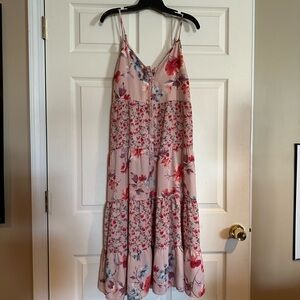 Floral long dress, small